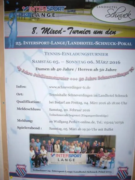 25. Intersport-Lange/Landhotel-Schnuck-Pokal 5./6. März 2016, Foto 2 von 8